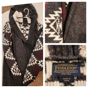 Pendleton sweater cardigan. Size Medium